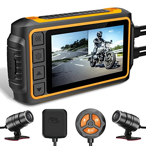 IXROAD Motorrad Dashcam 1080P Dual Kamera