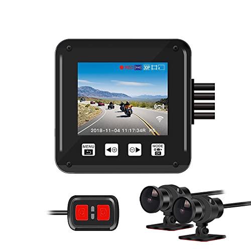 VSYSTO Motorrad Dashcam 1080p Weitwinkel